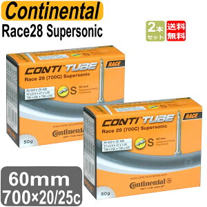 R`l^ CONTINENTAL 700c ou60mm yʃ`[u Supersonic X[p[\jbN Race28 2{Zbg 700×20 25c ubN ]