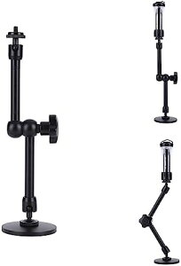 ランタンスタンド LEDランタンホルダー アウトドア ゴールゼロ ライト ホルダー 1/4ネジ インターフェース ランプポール サポート 折りたたみ ポータブル GZ 38KT ML4 M3 Black Dog