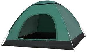 ポップアップテント キャンプテント 1-2人用 200x120x105cm 軽量 防水 防風 キャンプ アウトドア