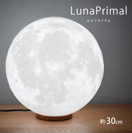 月ライト 30cm LED 間接照明 木製台座 テーブルランプ 照明 インテリア おしゃれ 月のランプ 月 寝室 お…