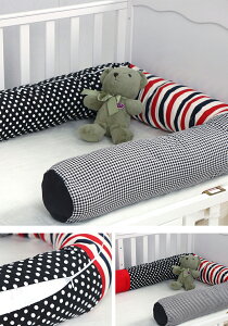 ベビーベッドガード 2M 自由 落下 防止 転落防止 クッション ベッドガード クッション 赤ちゃん 寝返り防止クッション クッション サイドガード ノットクッション ベビー ベッドガード ベッ