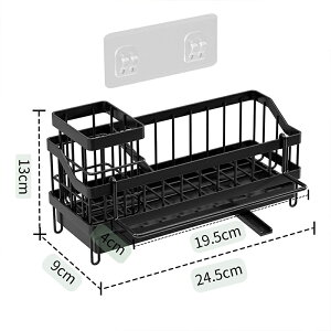 収納ホルダー シンク キッチン スポンジ ボトル ブラシ 収納 スポンジラック スポンジホルダー スポンジ置き 水切り ラック キッチン収納 シンプル おしゃれ 洗剤 スポンジ置き ボトルスタ