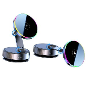 マグネット車載スマホホルダー ホルダー 超強力吸着 真空吸盤 携帯ホルダー 多角度調整 360°回転な台座 車用ホルダー 折りたたみ式 片手操作 カー用品 全機種対応 超強力吸着 片手操作 車用