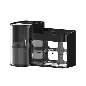 化粧品収納ボックス おしゃれ 耐久性 メイクボックス おしゃれ 大容量 化粧品収納ボックス 持ち運び コスメ収納 化粧道具 卓上 引き出し付き スキンケア 収納 メイク道具 整理 コンパクト