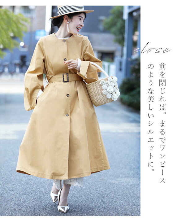 楽天市場】【再入荷♪3/9 20時】（S〜2L対応）（ベルト付き）ポワン袖 