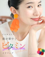 顔が華やぐ　ビタミンイヤリング