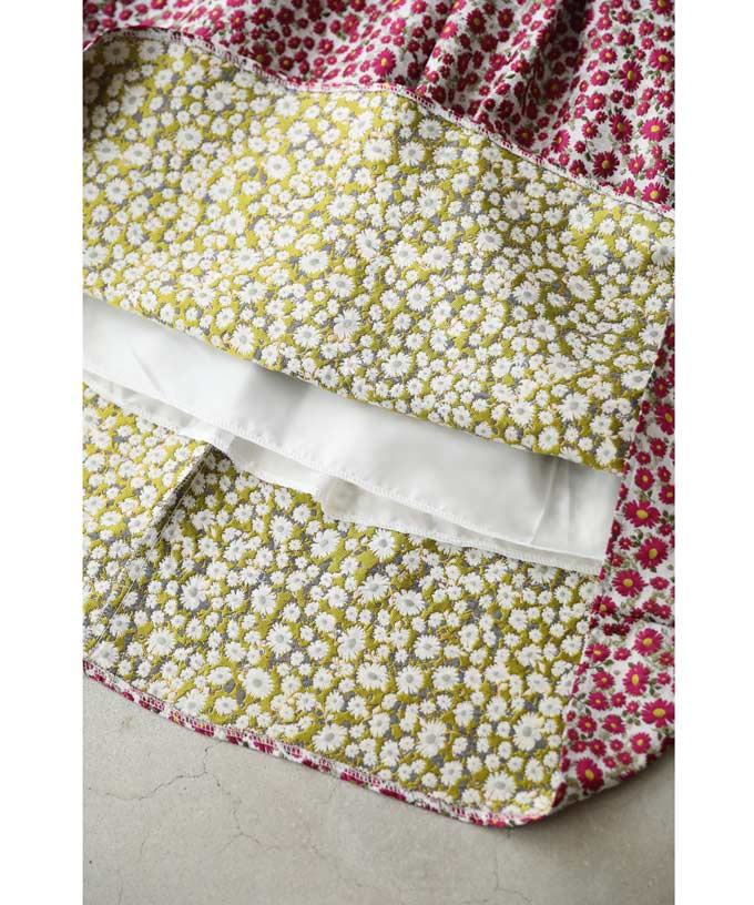楽天市場】（S~2L対応）一面に広がる花刺繍のジャガードミディアム