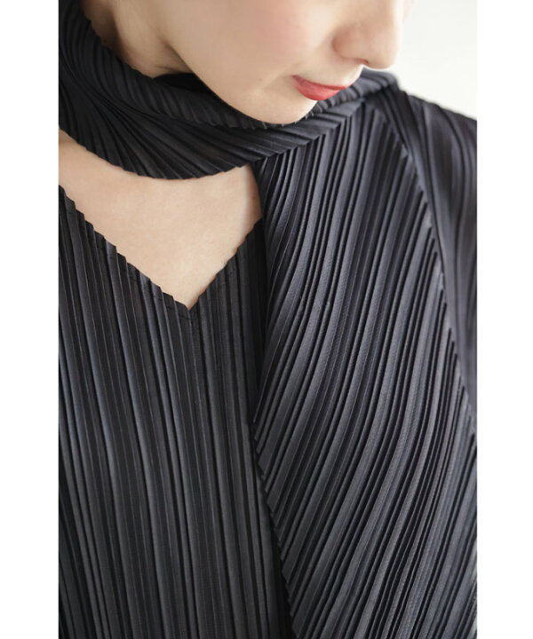 楽天市場】【再入荷♪12/30 20時】（S~3L対応）（ストール付き）（黒  