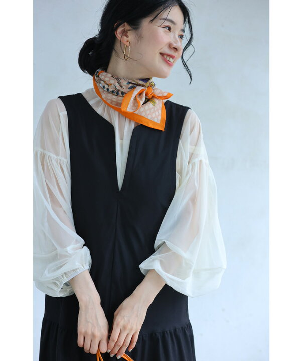 楽天市場】（S〜M対応）（黒）前後で着れる2wayデザイン。ディープV  