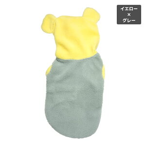 柴犬 服 犬服 犬 服 冬 防寒 冬服 柴 豆柴 中型犬 【耳付き ベアボアパーカー】 〜9kg XXL ドッグウェア フード 帽子