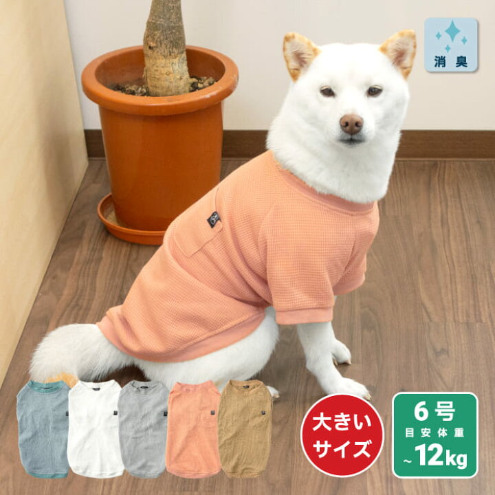 柴犬 服 秋冬 犬服 犬 柴 豆柴 中型犬 春夏秋冬オールシーズン 【デイリーサーマルトップ 6号】 ~12kg 大きいサイズ ドッグウェア 柴犬の服屋さんONE歩 小型犬 中型犬 クッキーモンスター メッシュ洋服