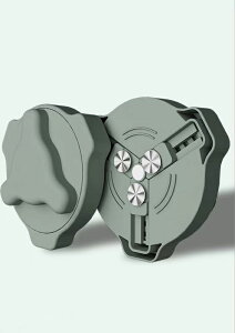 缶切り 缶オープナー 回転式 ビール缶オープナー 日本規格 アルミ缶 ソーダ 缶詰 飲料 マルチ缶切り 簡単 安全 滑らかなエッジ 磁石搭載 右利きと左利き兼用 4.8〜8.5cmの缶に適用 送料無料