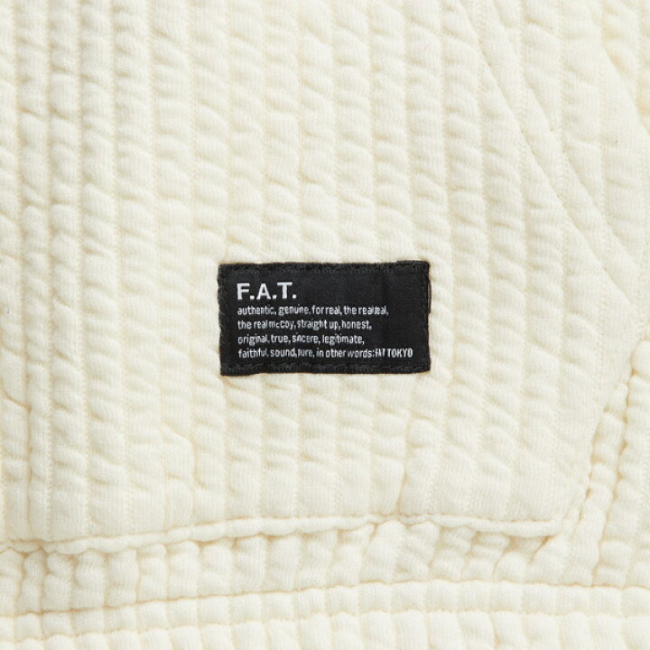 楽天市場】FAT エフエーティー QUILHALF ハーフジップスウェット 