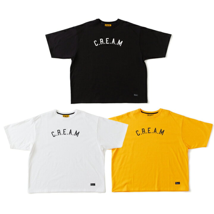 楽天市場】【FAT/エフエーティー】CREAM ビックシルエットTシャツ 
