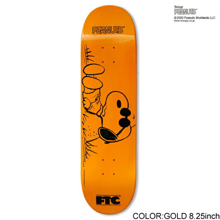 楽天市場】【FTC/エフティーシー】FTC x PEANUTS JOE COOL DECK  