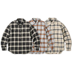 【FTC/エフティーシー】NEPPED PLAID NEL SHIRT【ネップチェックネルシャツ 】【送料無料】