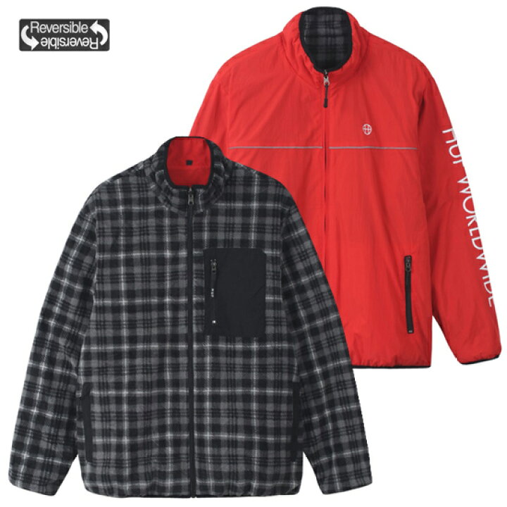 楽天市場】HUF 【SALEセール70％off】 ジャケット アウター MILTON REV 