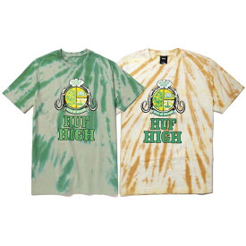 HUF/ハフ HAF HIGH S/S TEE【HUF/タイダイTシャツ】