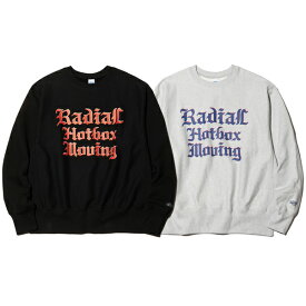 RADIALL ラディアル クルーネックスウェット HOTBOX - CREW NECK SWEATSHIRT L/S 【17時まで即日発送】【送料無料】