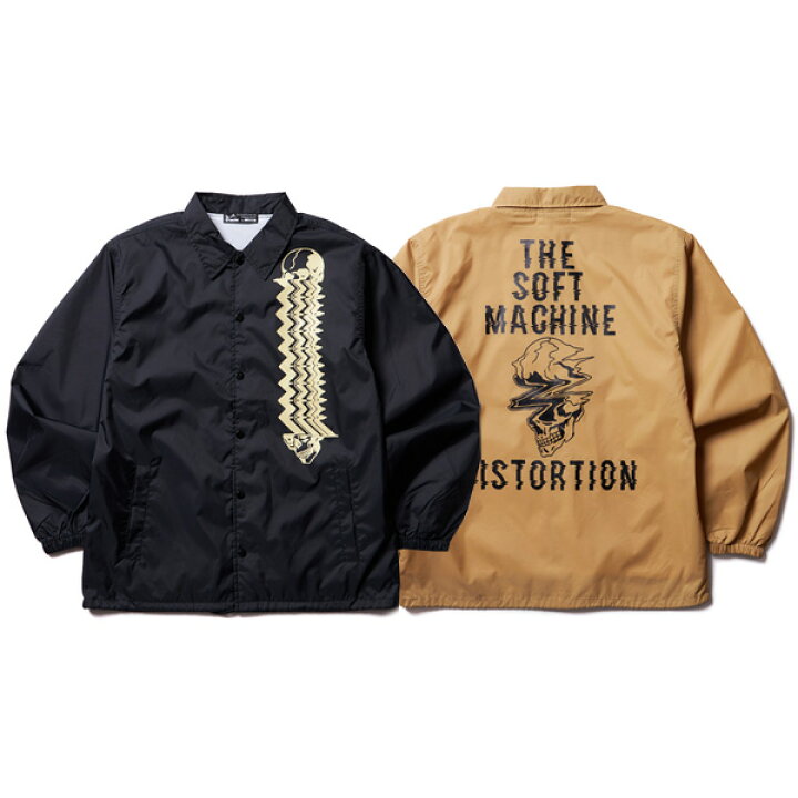 楽天市場】SOFT MACHINE/ソフトマシーン DISTORTION COACH JACKET 