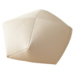 ビーズクッション 座布団 おじゃみ 六角形 アイボリー/ベージュ/ブラウン/ネイビー/オレンジ/グリーン お昼寝ピロー 在宅/デスクワーク/オフィス/車/車内 無地 おしゃれ かわいい 和風/和モ