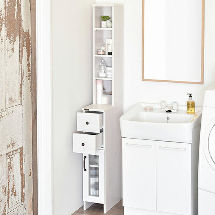 楽天市場 ﾎﾟｲﾝﾄ2倍 隙間収納 cm 25cm 30cm スリム 隙間収納 すきま ホワイト 白 収納棚 シンプル 収納 リビング収納 収納庫 キッチンボード ランドリースペース 脱衣所 お風呂場 ナチュラル ストック 一人暮らし Ones Interior