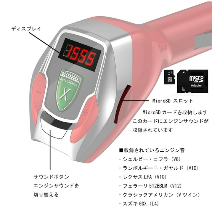 楽天市場】SoundRacer USB出力ポート付 SOUNDRACER X : ONE