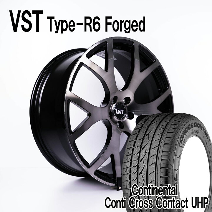 楽天市場】VOLVO ボルボ XC90 (LB) VST Type-R6 Forged 22インチアルミ 