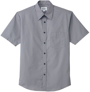 ユニフォーム 半袖シャツ EP-5963業務用 半そで シャツ 制服 エプロン 洗剤 洗浄 除菌 食器 清掃 掃除 キッチン カフェ 台所 厨房 レストラン