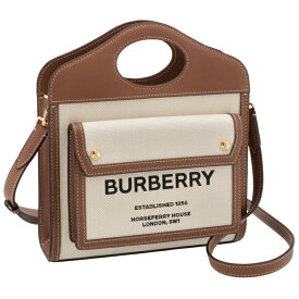 バーバリー BURBERRY ショルダーバッグ ミニ ポケットバッグ ブラウン系 8039361