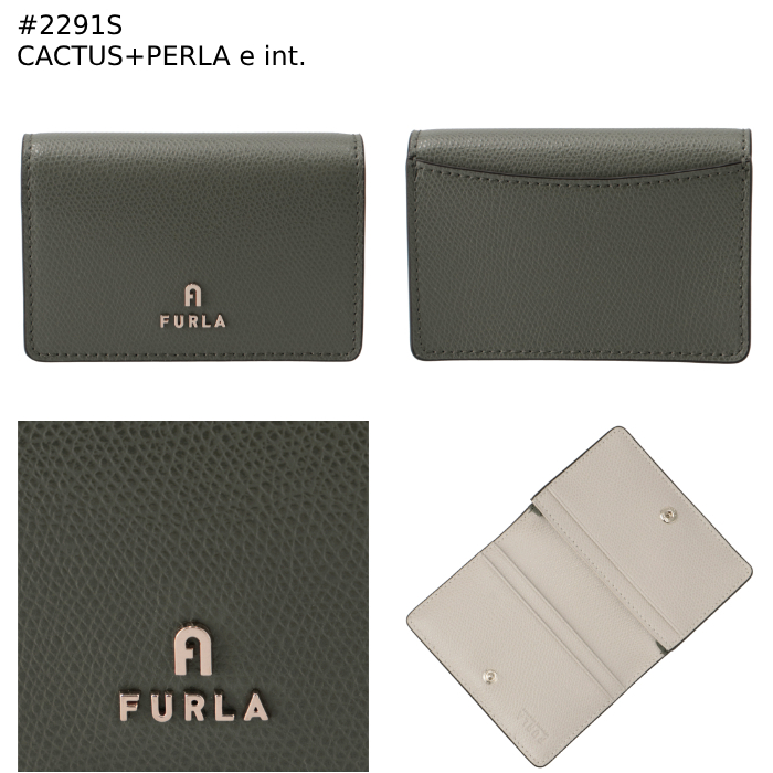 楽天市場】フルラ FURLA カードケース CAMELIA S 二つ折り 名刺入れ