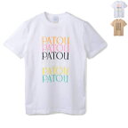 パトゥ PATOU Tシャツ パトゥ パトゥ ロゴ 半袖 オーガニックコットン ショートスリーブ 2024年春夏新作 JE1129999 0001