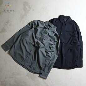『10%OFFクーポン対象』 AXESQUIN MODIFIED / HELIUM L/S SHIRTS ヘリウムロングスリーブシャツ (321062) (メンズ) (アクシーズクイン) (2024春夏)