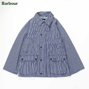 30%OFF / �o�u�A�[ Barbour / OS BEDALE Hickory Stripe �I�[�o�[�T�C�Y �r�f�C�� �q�b�R���[�X�g���C�v / Indigo Stripe / MCA1025 / �I�[�o�[�T�C�Y�t�B�b�g / �����Y / 2025�t��