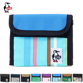 『10%OFFクーポン対象』 CHUMS チャムス / Trifold Wallet Sweat Nylon トリフォルドウォレットスウェットナイロン (CH60-3612) (2024春夏) (ネコポス対応)