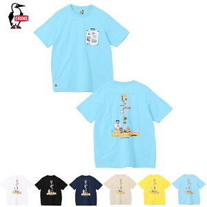 20%OFF�N�[�|���Ώ� / �`�����X CHUMS / Booby Lost City Trip Pocket T-Shirt �u�[�r�[���X�g�V�e�B�g���b�v�|�P�b�gT�V���c / CH01-2739 / �R�b�g��100�� / 2026�t�� / �l�R�|�X�z��