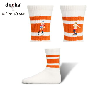 10%OFFN[|Ώ / fJ decka | decka X BRU NA BOINNE Skater Socks Embroidey Skater | BNBde41SK | ORANGE | u[i{C R{[V | { | jZbNX | 2024t | lR|XΉ