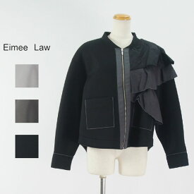 『40%OFF』 Eimee Law エイミーロウ / アシメフリルボンディングジャケット 『83065』 『2023秋冬』 『W』