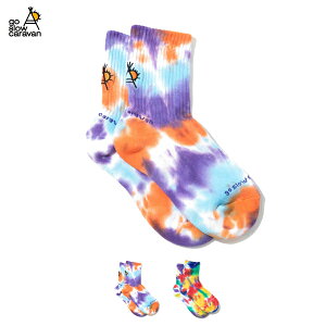 20%OFF�N�[�|���Ώ� / �S�[�X���[�L�����o�� go slow caravan / �^�C�_�C�W���K�[�h�N�E�H�[�^�[�\�b�N�X / 322907 / ���j�Z�b�N�X / 2024�t�� / �l�R�|�X�Ή�