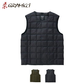 『20%OFF』 GRAMICCI グラミチ / GRAMICCI×TAION INNER DOWN VEST インナーダウンベスト 『G3FU-J100-TG』 『メンズ』 『2023秋冬』