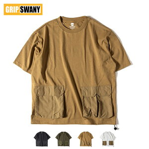20%OFF�N�[�|���Ώ� / �O���b�v�X���j�[ GRIP SWANY | CAMP POCKET TEE 4.0 �L�����v�|�P�b�gTEE 4.0 | GSC-56 | 2023�t�� | �l�R�|�X�z��
