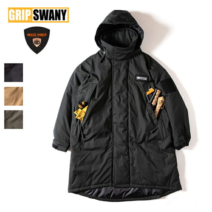 楽天市場】GRIP SWANY グリップスワニー / FIREPROOF MONSTER PARKA 