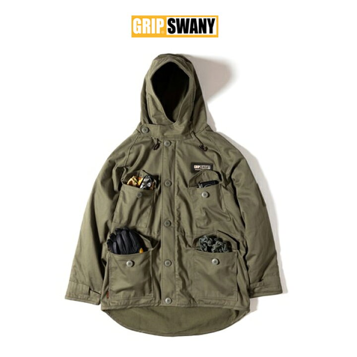 楽天市場】GRIP SWANY / FP COLD WEATHER PARKA ファイヤープルーフ 