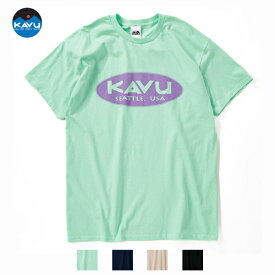 『30%OFF』 KAVU カブー / Oval Logo Tee オーバルロゴTシャツ 『19821844』 『ユニセックス』 『2023春夏』 『ネコポス対応』