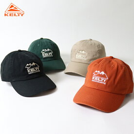KELTY ケルティ / Embroidery Panel Cap 刺繍 キャップ (KE24115018) (帽子 ベースボールキャップ) (ユニセックス) (2024春夏) (ネコポス配送)