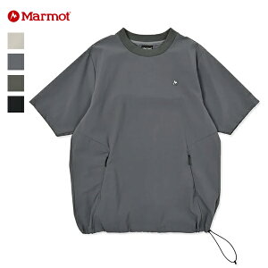 �}�[���b�g Marmot / MMT Light 4way Woven S/S ���C�g�t�H�[�E�F�C �E�[�u���V���[�g�X���[�u / MTSS26MTP016 / ���j�Z�b�N�X / T�V���c ���� �X�g���b�` ���� �y�� / 2026�t�� / �l�R�|�X�z��