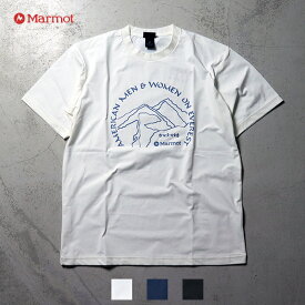 Marmot マーモット / Mt.Everest-T マウント エベレストTシャツ (TSSMC411) (ユニセックス) (2024春夏) (ネコポス配送)