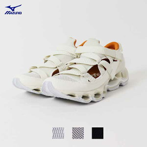 mizuno �~�Y�m | WAVE PROPHECY STRAP �E�G�[�u�v���t�F�V�[ �X�g���b�v | D1GA2519 | �u���b�N �_�[�N�x�[�W�� �I�t�z���C�gX�L������ | ���j�Z�b�N�X | 2026�t��