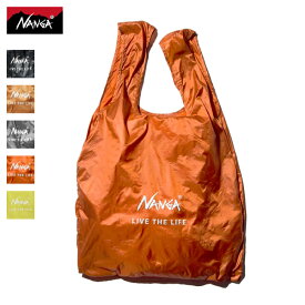 10%OFFクーポン対象 / ナンガ NANGA | NANGA POCKETABLE ECO BAG | LIVE THE LIFE ポケッタブルエコバッグ | NA2441-3A102 | 2024秋冬 | ネコポス対応