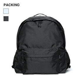 PACKING パッキング / TRAIL BACK PACK BLACK (PA-039) (バックパック / リュック) (2024春夏)
